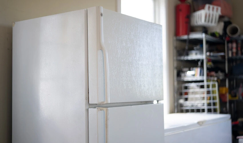 Freezer in the Garage