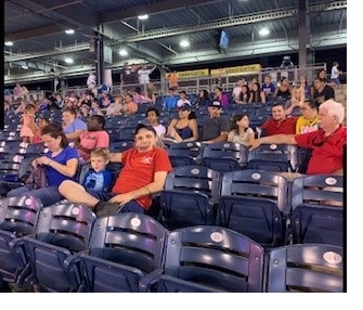 Fun in the Process at the Drillers game 2021