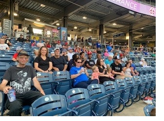 Fun at the Drillers game - 2022