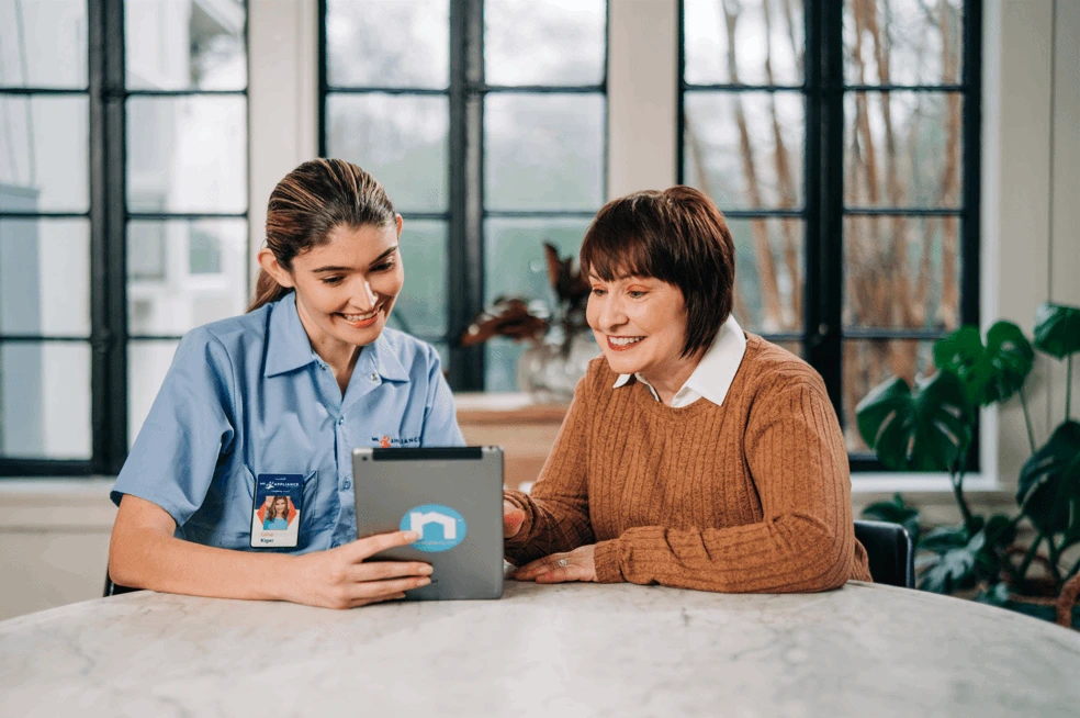 Photograph of Mr. Appliance service professional.